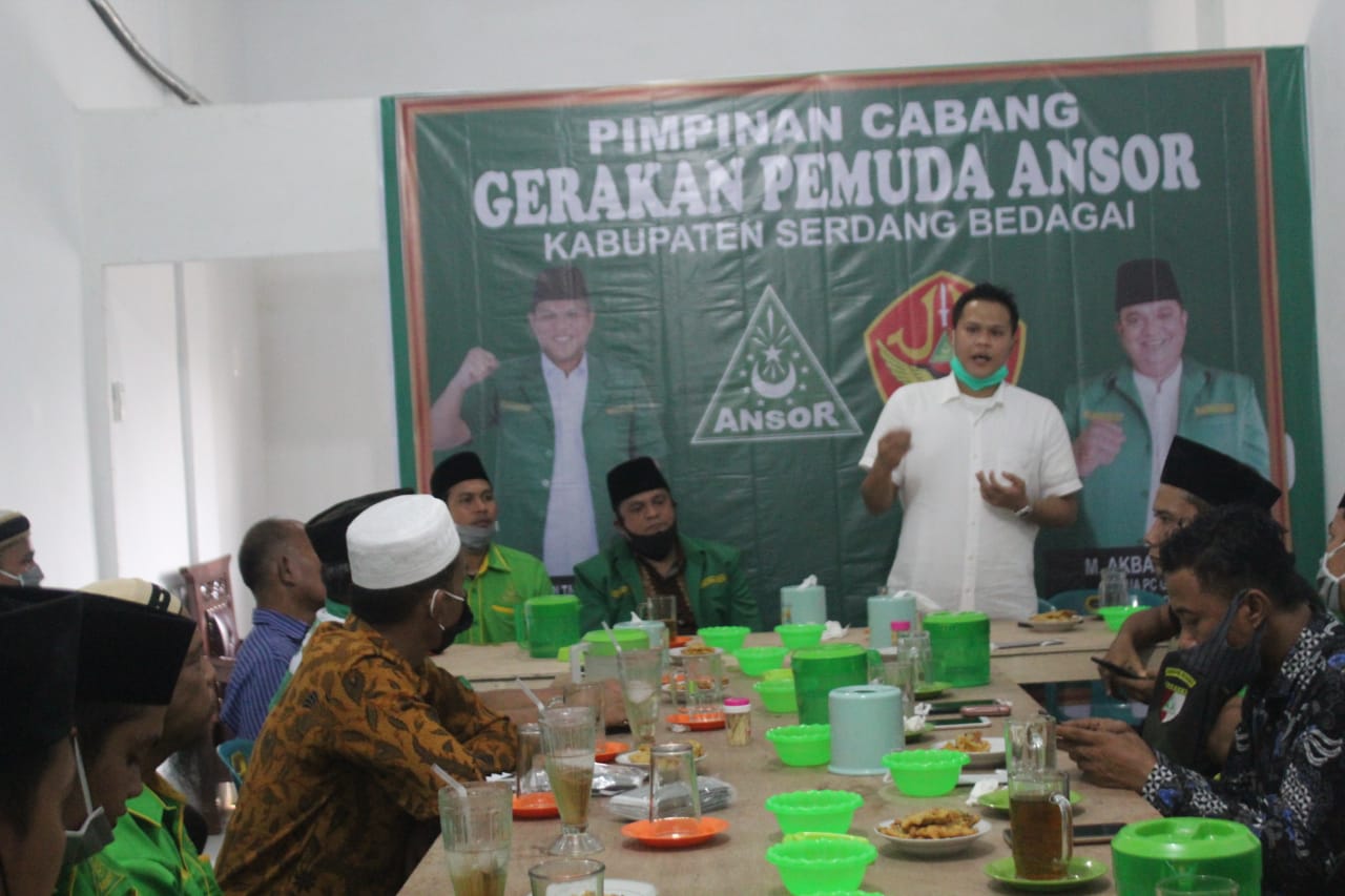 Pilkada Sergai 2020, GP Ansor Sergai Dukung Penuh Adlin Tambunan Dampingi Darma Wijaya