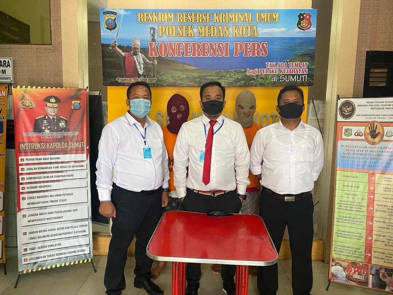 Perampok HP Menggunakan Sajam DicidukÂ Tekab Polsek Medan Kota