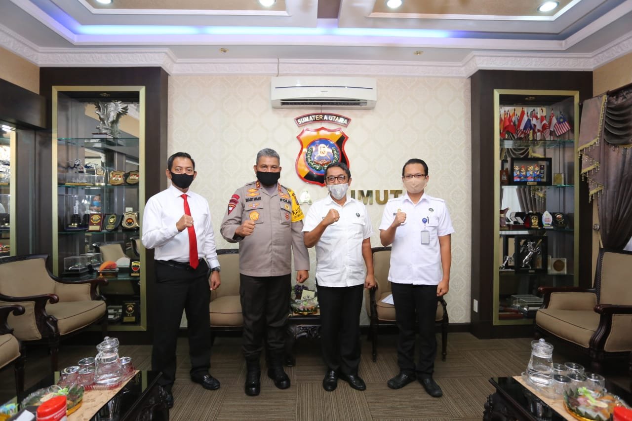 Silaturahmi Poldasu dan BNN Prov Sumut, Kapoldasu : Tidak Ada Toleransi Bagi Bandar Â dan Oknum Â Terlibat Narkoba