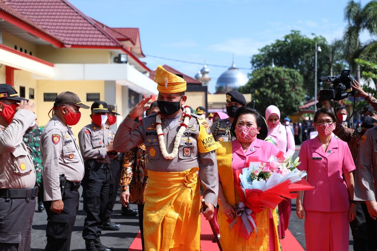 Kapolda Sumut Kunjungan Kerja Ke Mapolresta Deli Serdang