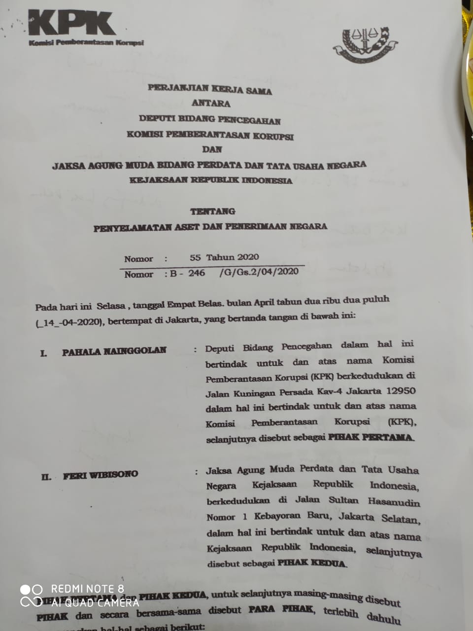 KPK - Kejatisu Bangun Sinergitas,Â Pemberdayaan Jaksa Datun Penyelamatan Aset Negara