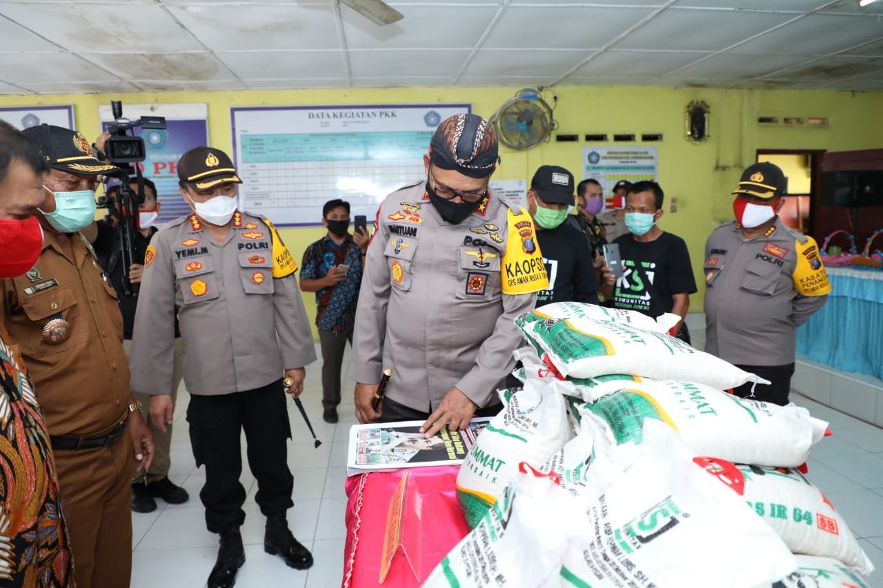 Kapoldasu Resmikan Kampung Paten, Tinjau Rumah Isolasi di Desa Punden Rejo, KSJ Deli Serdang Suport Kegiatan