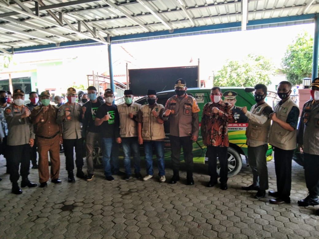 Kapoldasu Hadiri Kerja Bakti di Desa Punden Rejo, KSJ DS Turut Suport Kegiatan