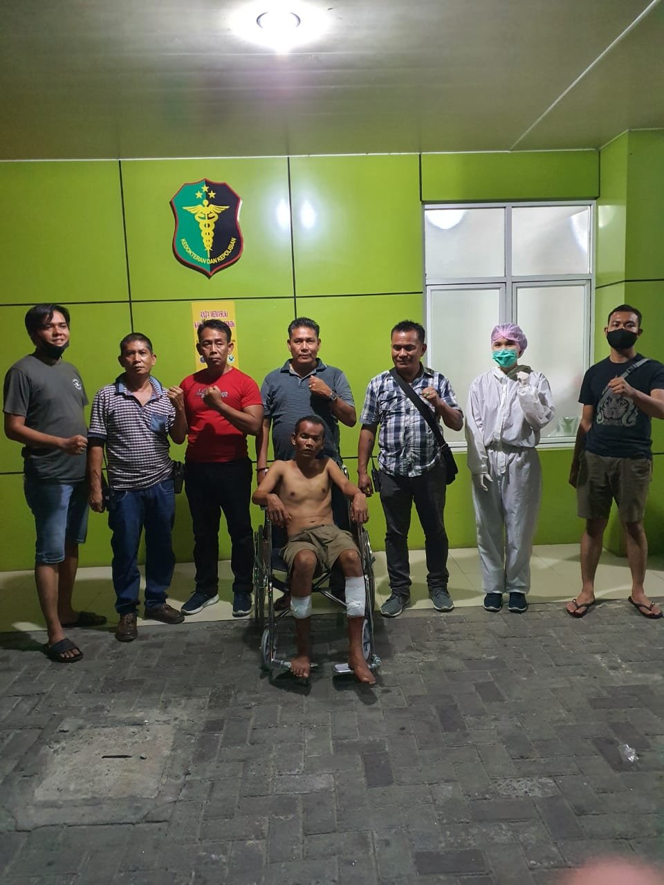 Pelaku Perampok Pembacok 2 Korbanya Ditembak TEKAB Polsek Medan Area