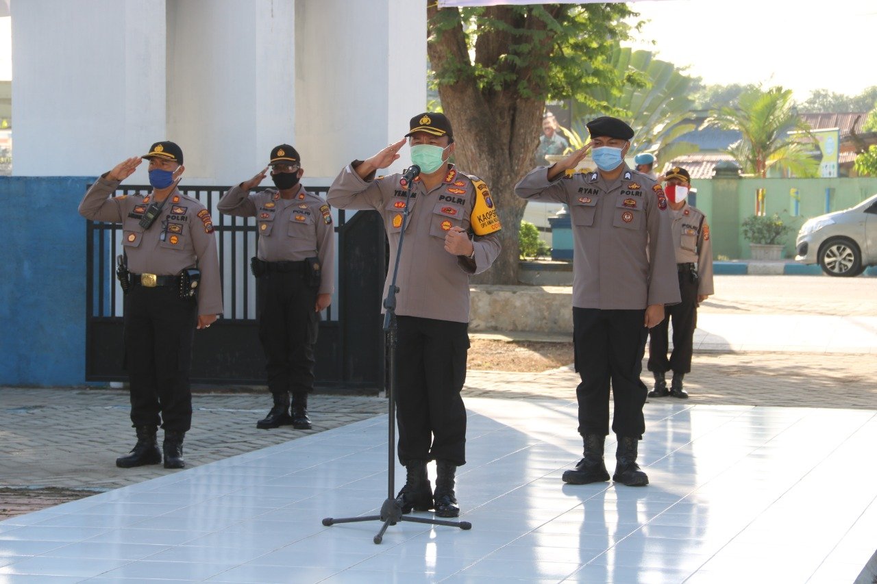 Polresta Deli Serdang Gelar Upacara Dan Ziarah Kubur Ke Makam Pahlawan Jelang Hari Bhayangkara
