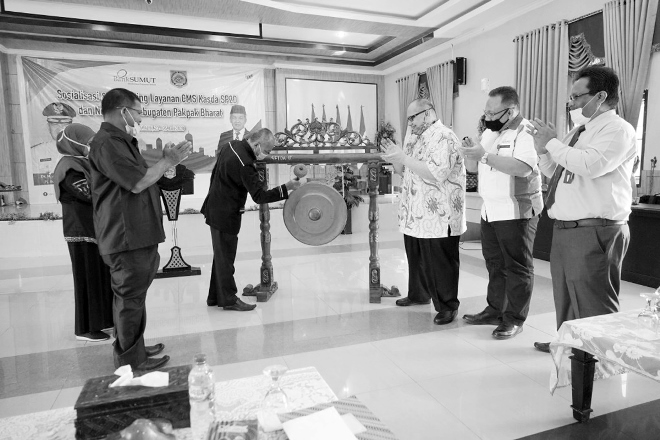 Pemkab Pakpak Bharat Launching Layanan CMS