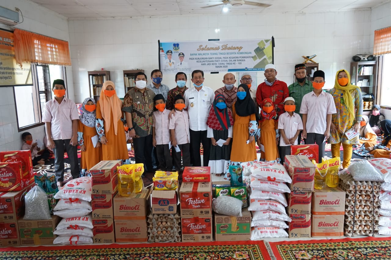 Pemko T.Tinggi Salurkan Bantuan