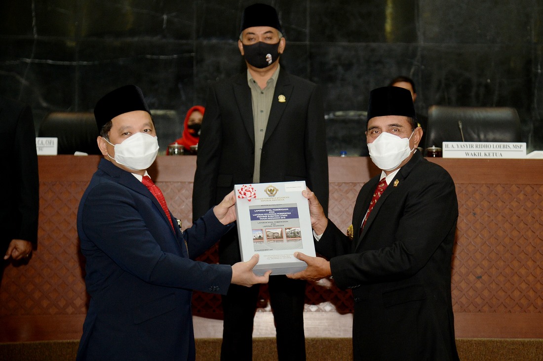 Pertahankan Kinerja Baik,  Pemprov Sumut Raih Opini WTP Keenam Berturut-turut