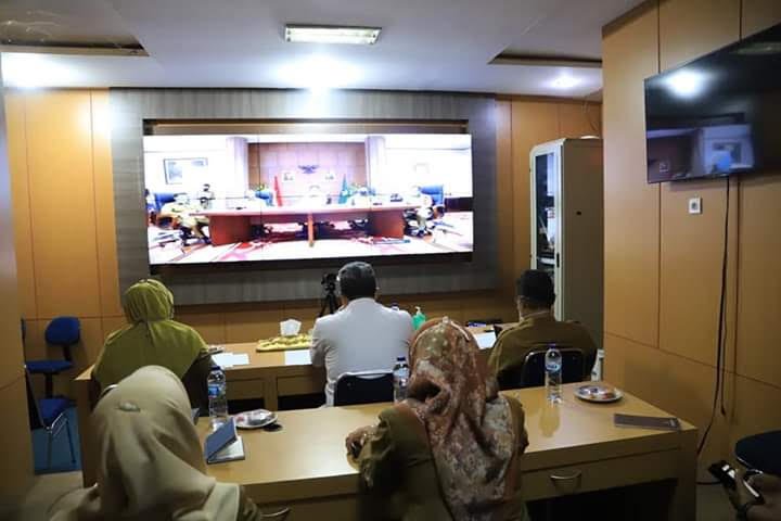 Vicon Evaluasi Tatanan Kehidupan Baru Produktif dan Aman Covid-19 di Provinsi Sumatera Barat