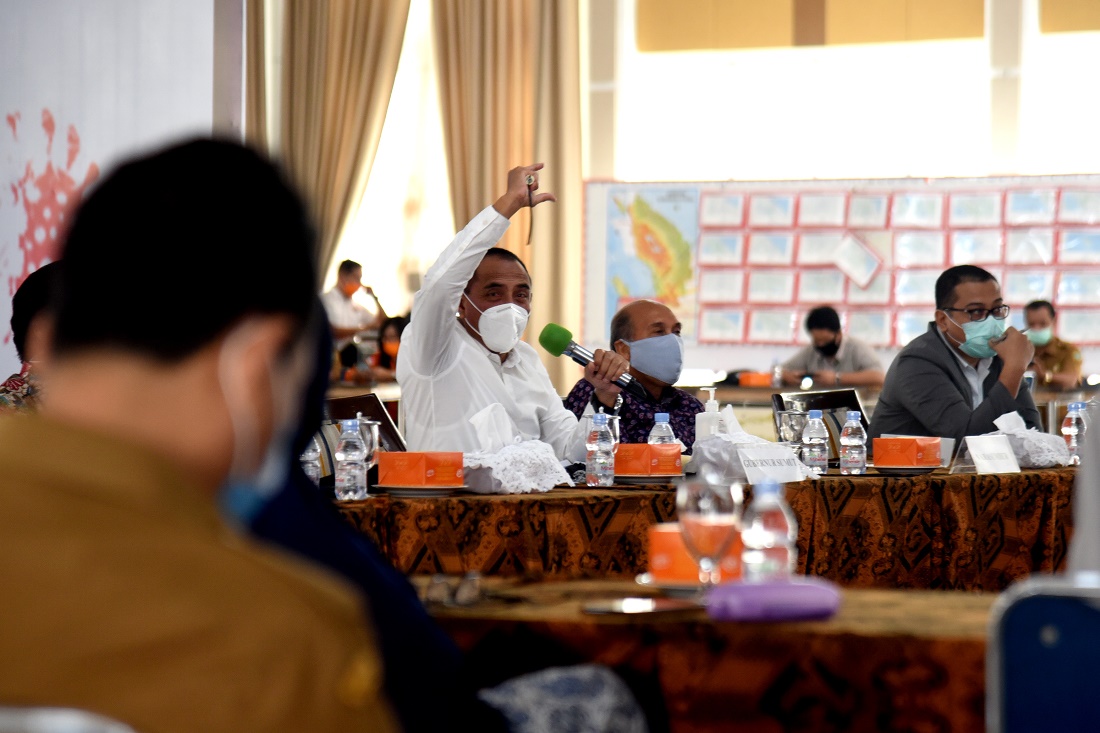 Edy Rahmayadi Serap Aspirasi Pakar  untuk Terapkan New Normal