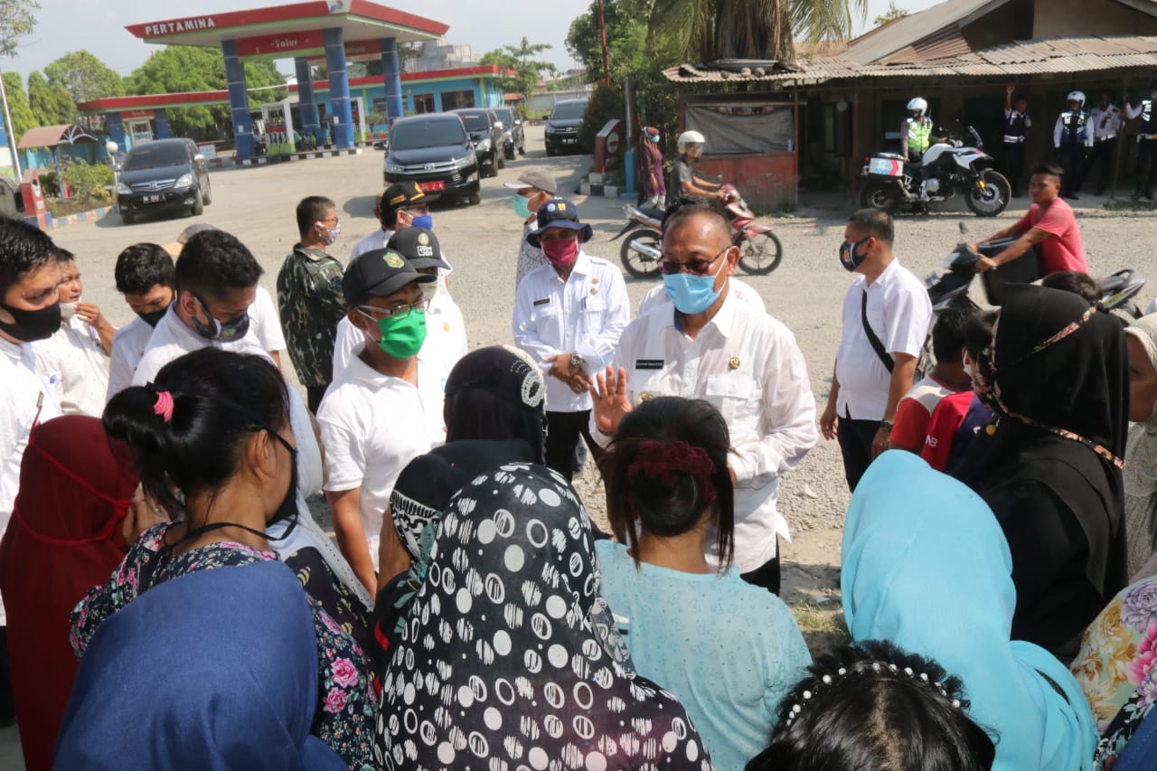 Akibat Pandemi Covid-19, Perbaikan Jalan Pancing, Martubung Tertunda