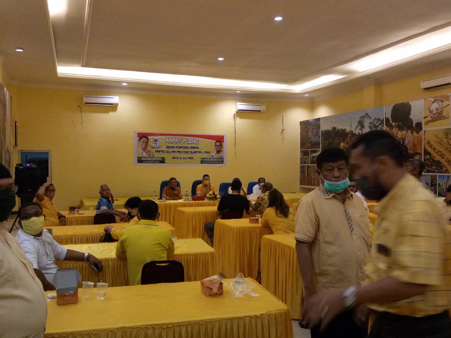 Rapat Pleno Berikan Mandat ke Plt Ketua Susun Panitia Musda Ulang Golkar Sumut