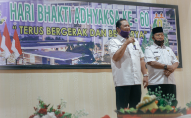 Irsan Efendi- Arwin Siregar Ucapkan Selamat HBA ke 60