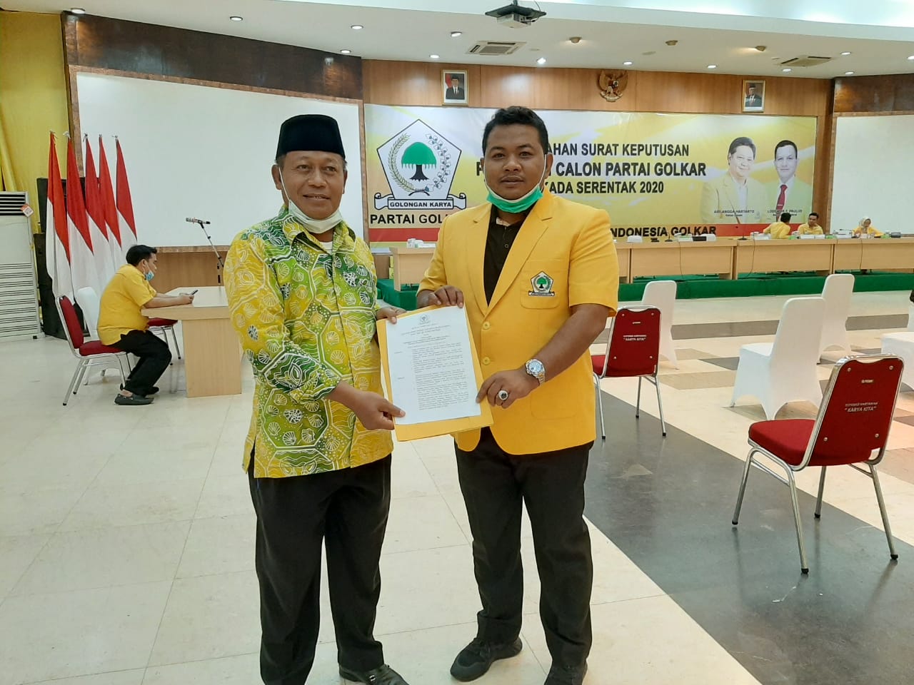 Golkar Resmi Usung Pasangan SALWA Siap Maju Pilkada Tanjungbalai,Â Â  HM Syarial : Siap Menangkan Pilkada