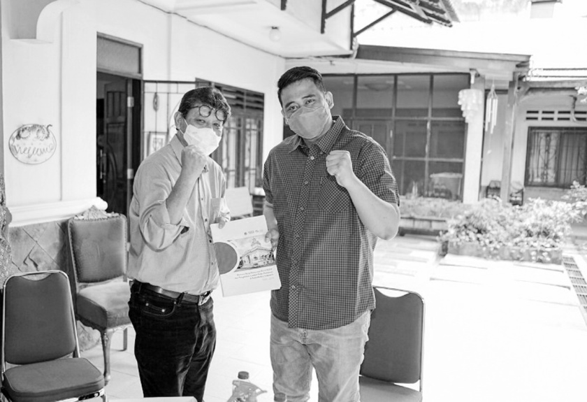 Bobby Nasution Minta Masukan dari Guru Besar USU, Terkait Keinginannya Terapkan Collaboration Government