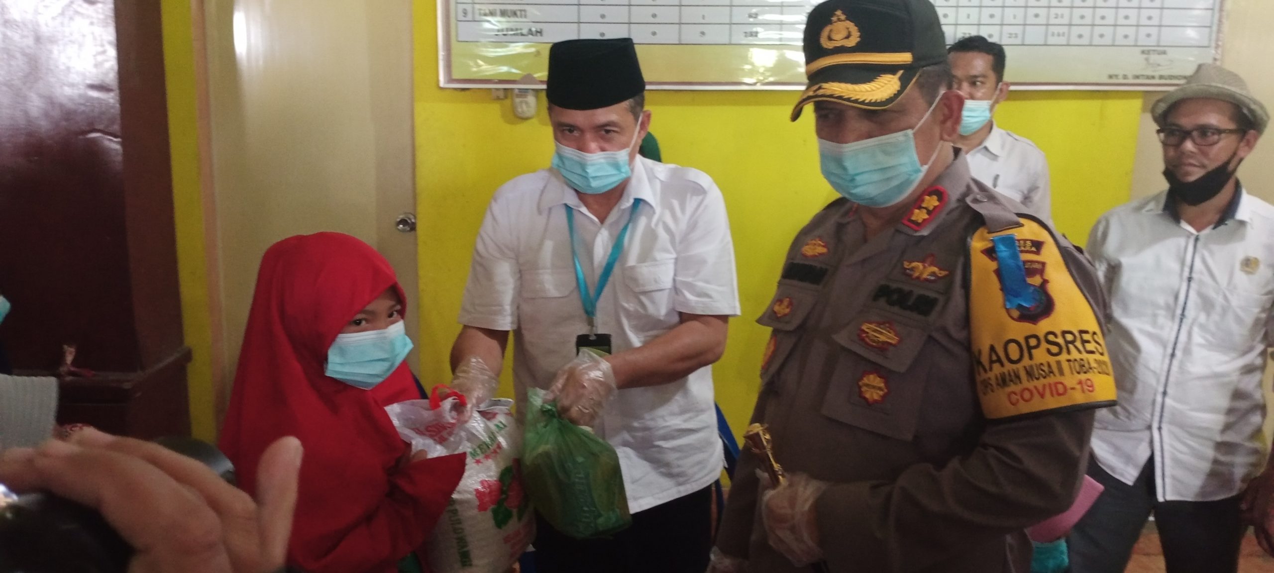 Bupati Bersama Kapolres Resmikan Warung Anak Yatim