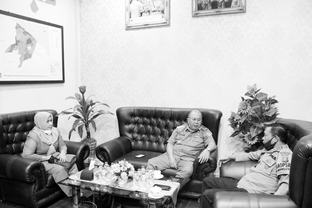 Bupati Silaturahmi Dengan Kapolres Sergai, Persiapkan Kunker Kapoldasu