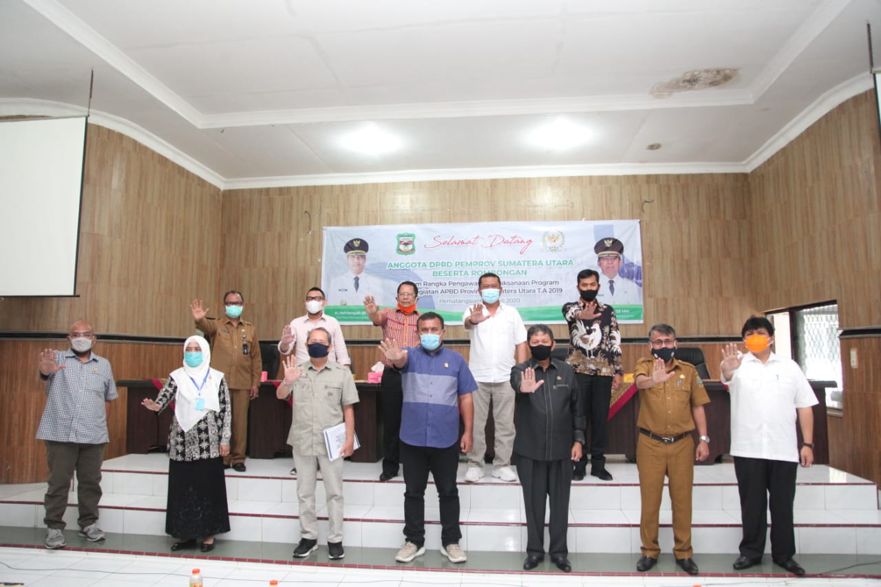 DPRD Sumut Diharapkan Tingkatkan Efektivitas dan Kesinambungan Anggaran dari APBD Provinsi untuk Kota Siantar