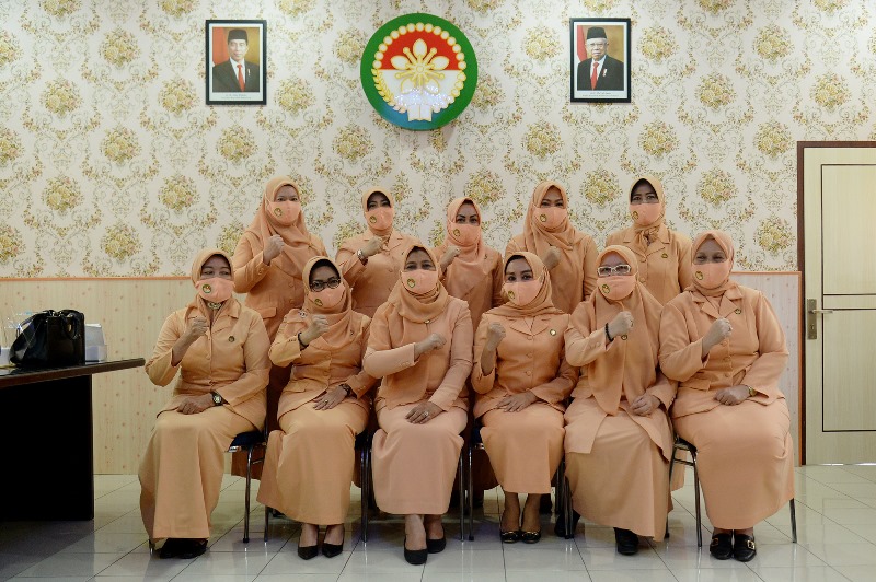 Dilantik, Pengurus DWP Sumut Diharapkan  Tetap Eksis dan Berkontribusi di Masyarakat