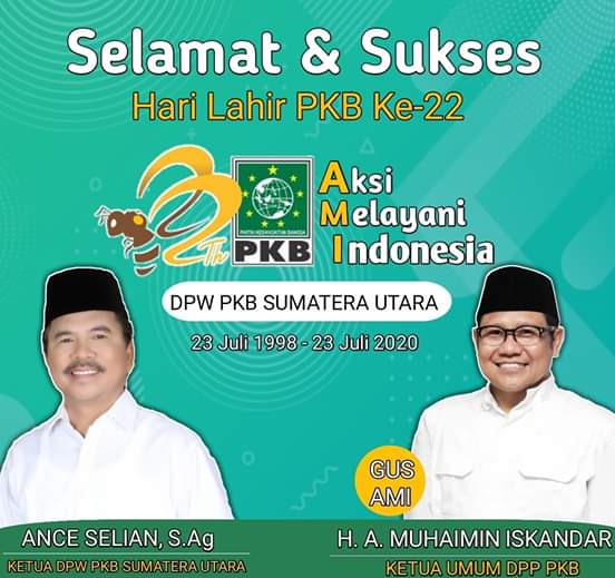 Dirgahayu PKB 22 Tahun, Ketua Ance : Tetap Berkhidmat Dalam Aksi Melayani Rakyat