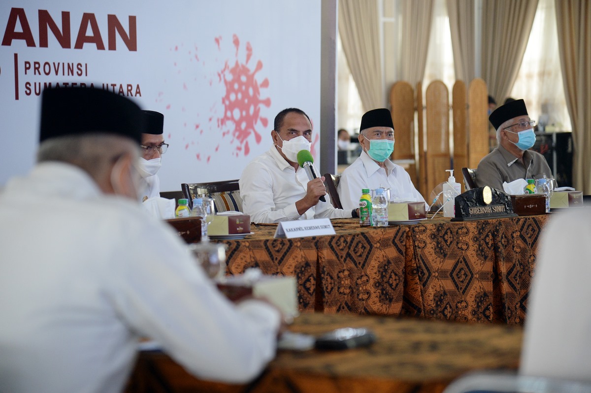Gubernur Dorong Baznas Sumut Tingkatkan Zakat Produktif