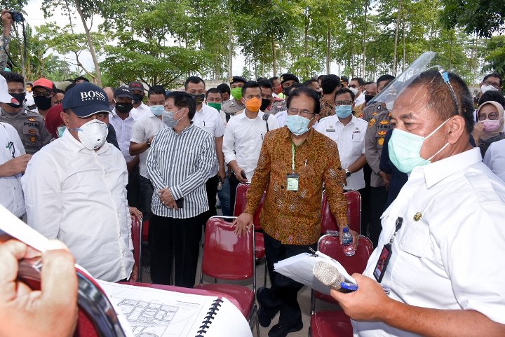Menteri ATR Tinjau Lokasi Sport Centre,  Edy Rahmayadi Sebut Akan Jadikan  Kota Baru di Deli Serdang