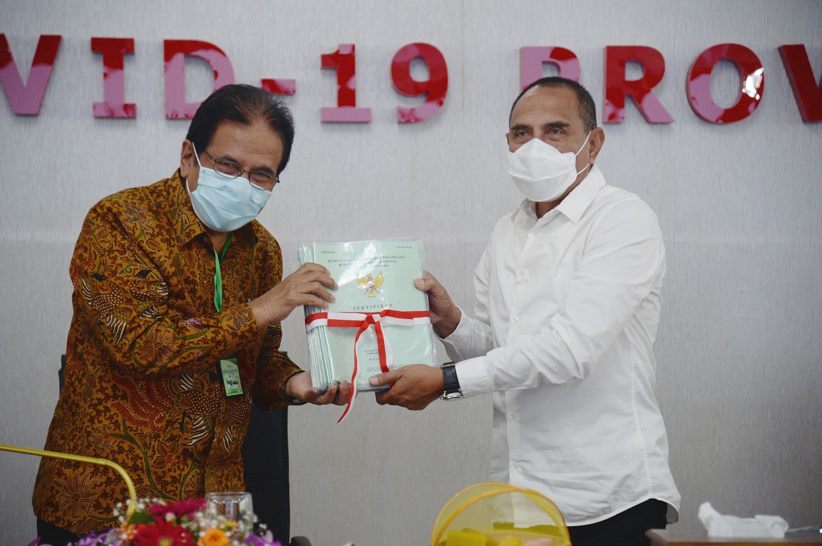 Menteri ATR/BPN : Kasus Sarirejo Selesai, Lanud akan dipindahkan ke Sekitaran Bandara Kualanamu