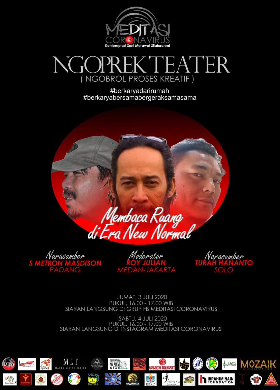 Ngoprek MCV Hadirkan 3 Tokoh Teater Muda Jogya, Padang dan Jakarta