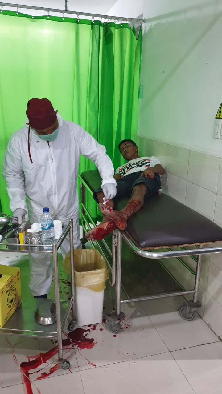 Unit Jatanras Polrestabes Medan Ringkus 2 Tersangka Curanmor, Napi Asimilasi Â Ditembak.