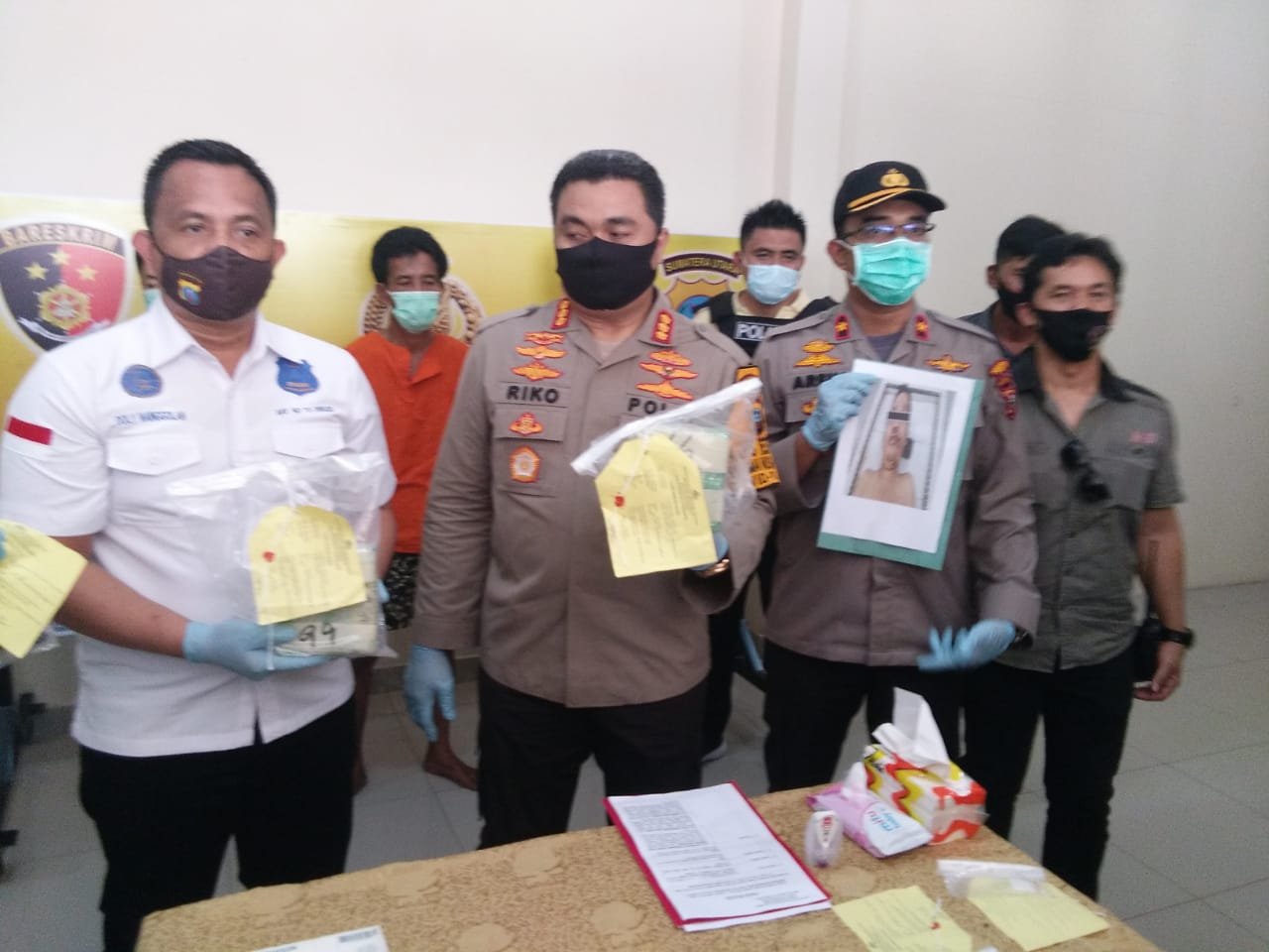 Polsek Patumbak Ringkus 4 Sindikat Narkotika Internasional, 1 Diantaranya Ditembak Mati