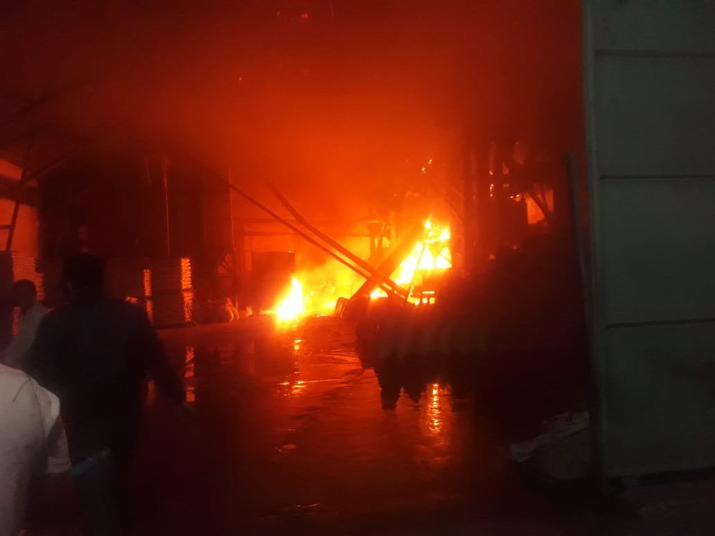 Kilang Padi Ludes Dilahap Si Jago Merah, Kerugian Ditaksir 800 Juta