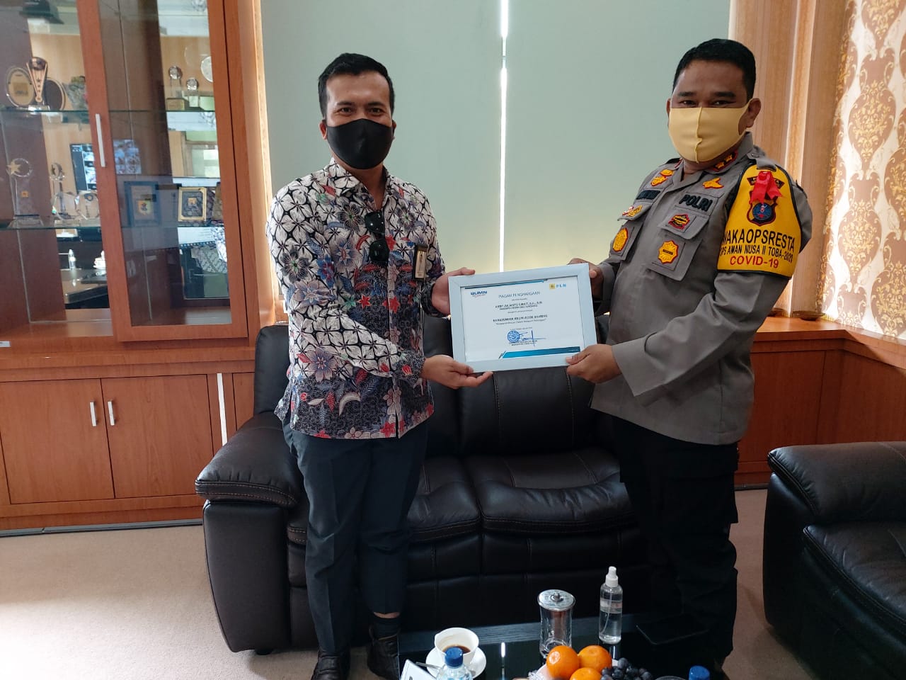 Waka Polresta Deli Serdang Narasumber Knowledge Sharing Dengan PT. PLN