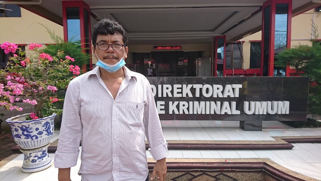 Rudolf Manurung Minta Dukungan Pihak Polda Sumut, Pelaku Pembakaran Rumah Ditepi Danau Toba Diduga Ditangguhkan Hakim