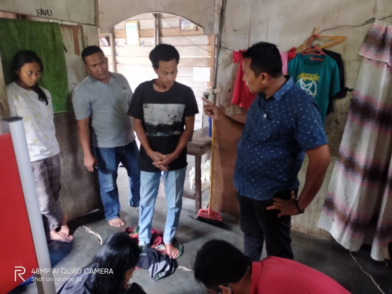 Simpan Sabu Dalam Kamar, Alek Digelandang ke Polsek Bilah Hilir.