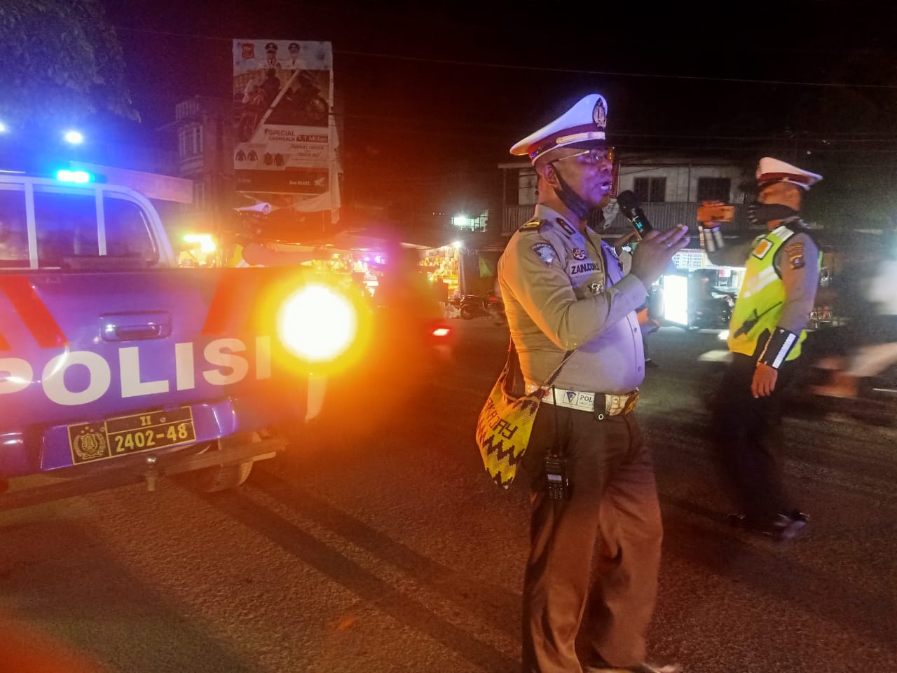 Menyongsong New Normal Mencegah Covid-19, Polres Tanjungbalai Himbau Warga Melalui Publuck Speaking