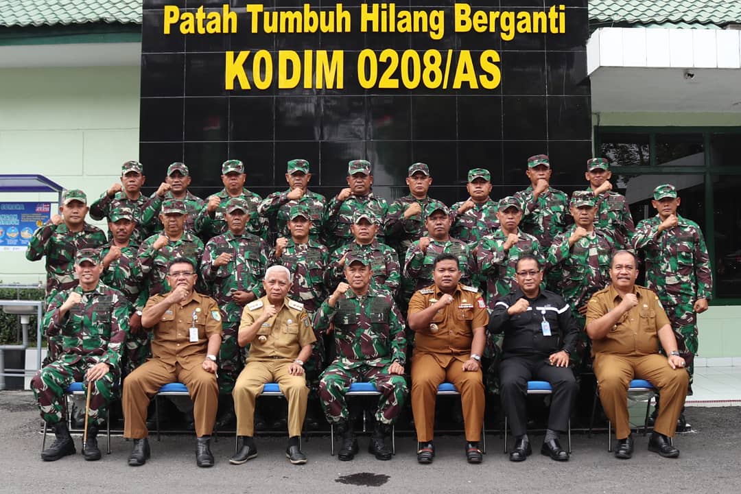 Kasdam I/BB Kunker di Kabupaten Asahan