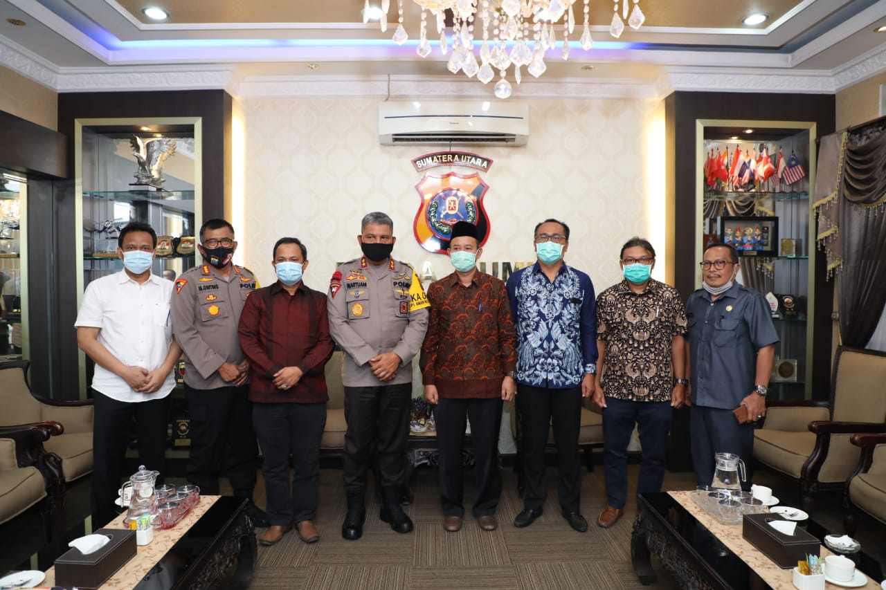 Kapolda Sumut,, Dukung Penuh KPU Menyukseskan Pilkada Serentak di Kab/Kota 2020 di Sumut