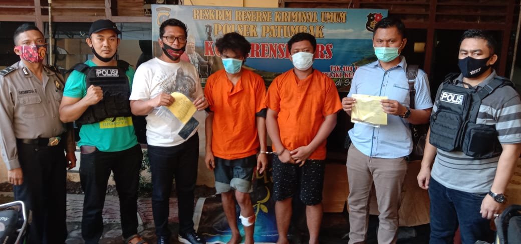 Rampok Mahasiswa Dua Residivis Diciduk Tekab Polsek Patumbak 1 Ditembak