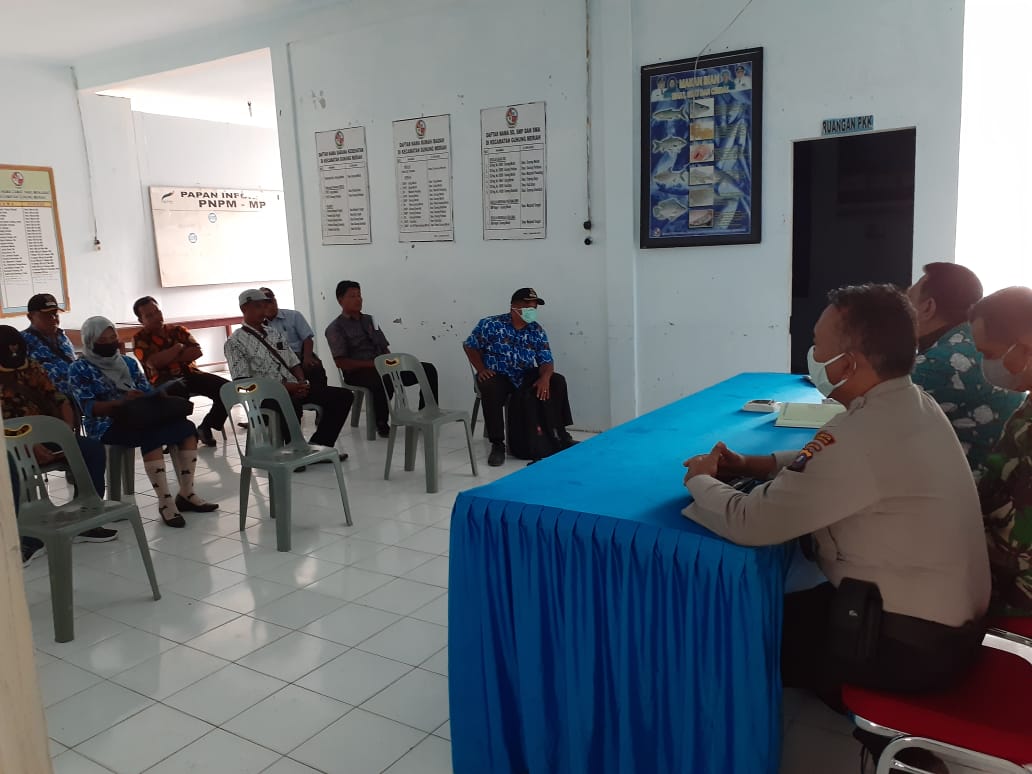 Muspika Kecamatan Gunung Meriah Gelar Rakor Karhutla