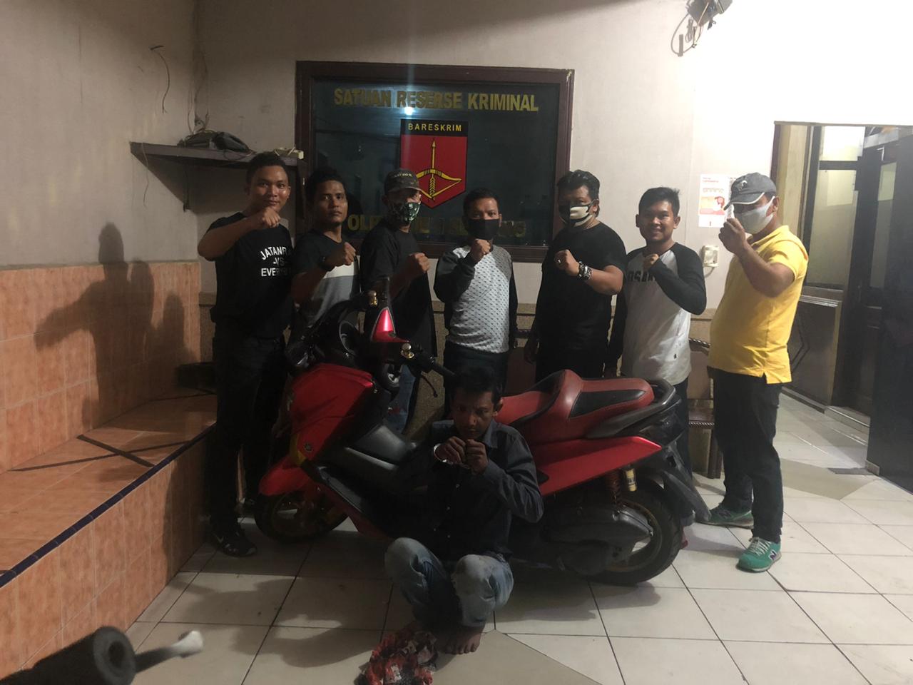 Respon Cepat Tim Tekab Sat Reskrim Polresta Deli Serdang Ringkus Pelaku Curanmor