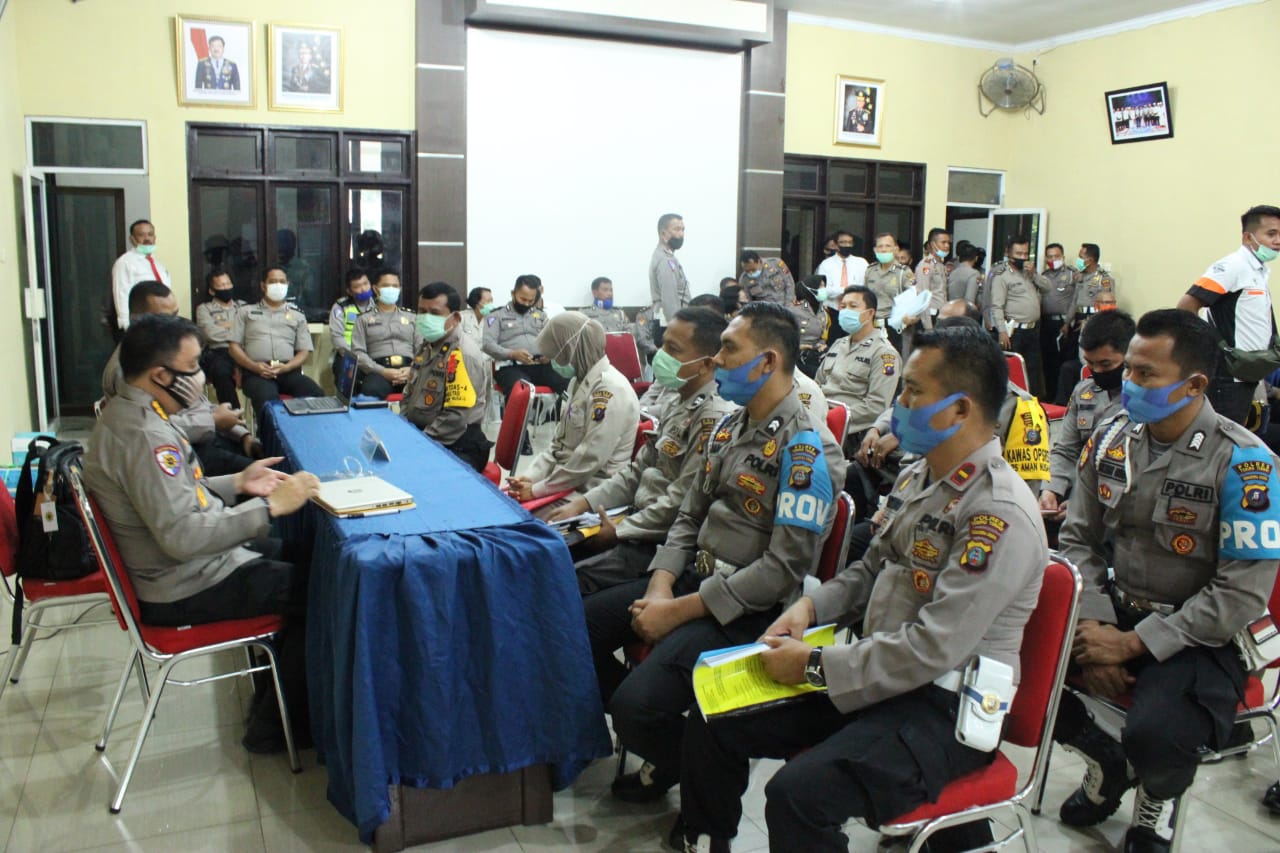 Supervisi, TimÂ Polri Kunjungi Polres Sergai