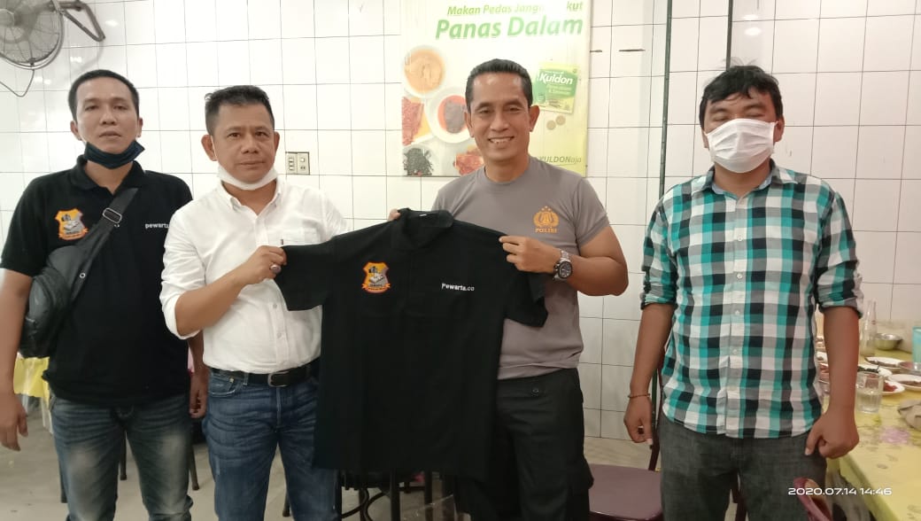 Kapolsek Delitua AKP Zulkifli Harahap : Tetap Jalin Sinergitas dengan Pewarta Polrestabes Medan