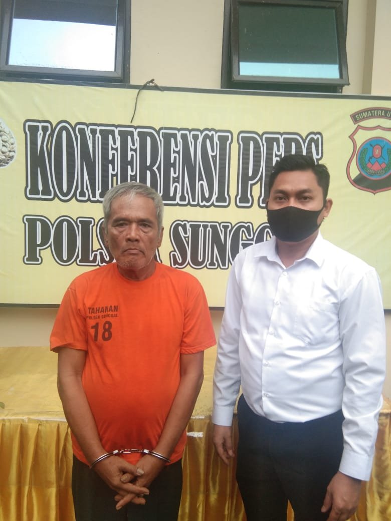 Miliki 3 Ons Daun Ganja Pria Paruh Baya Diamankan Tekab Polsek Sunggal