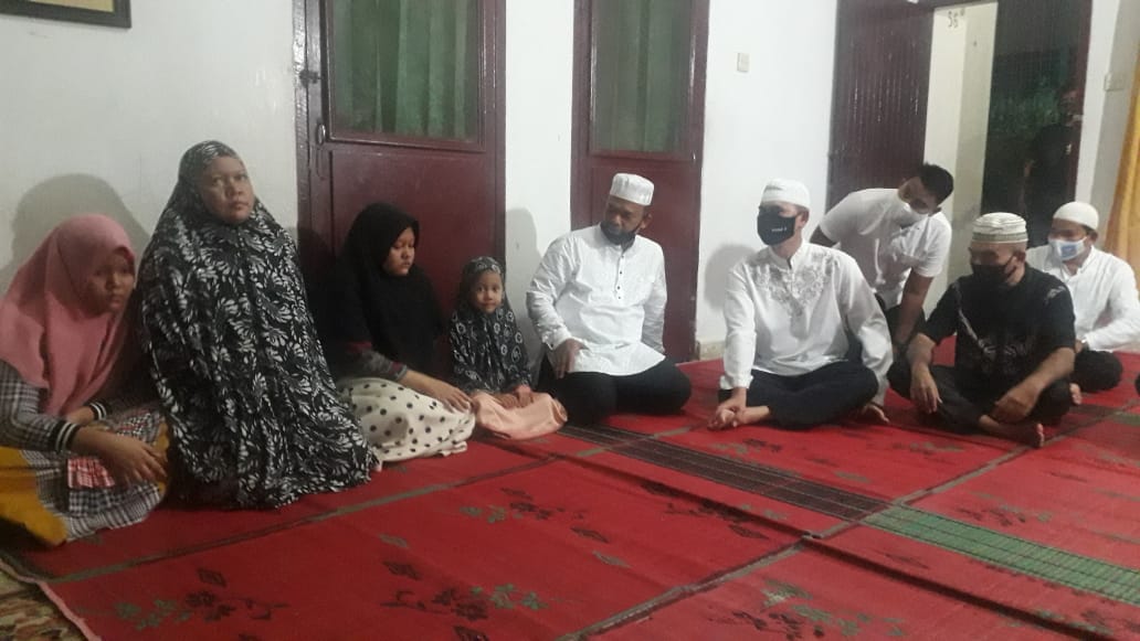 Wakapolda Sumut BJP Dadang Hartanto Berikan Bantuan kepada Keluarga Almarhum Ahmad Syawal