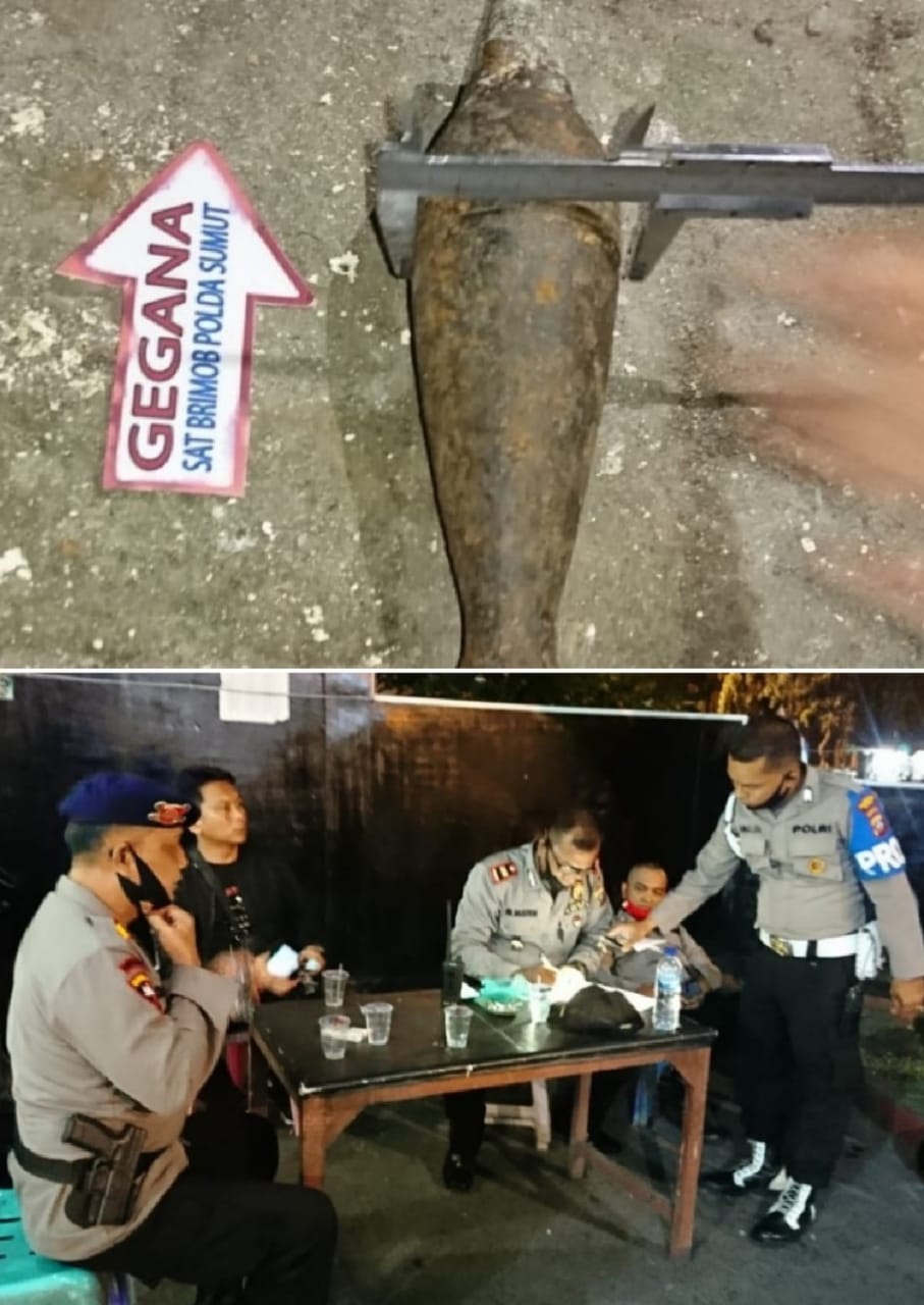 Temuan BOM Oleh 3 Anak Kecil, Dilaporkan ke Polsek Medan Kota