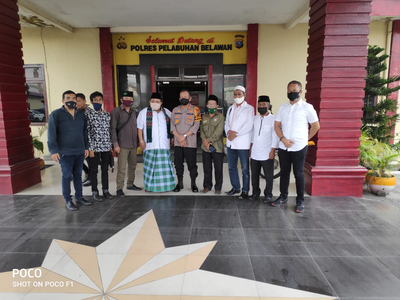 Silaturrahmi ke Kapolres Belawan, AMIR Sumut Dapat Bantuan Hewan Qurban