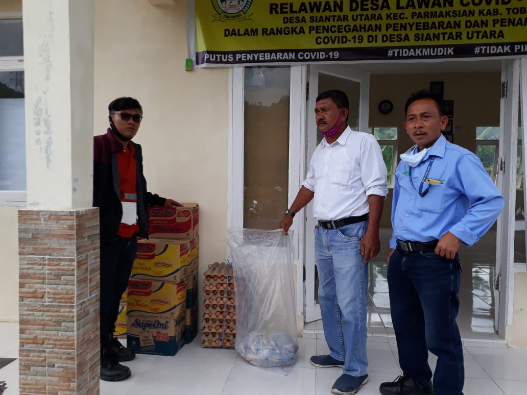 Peduli Korban Hanyut, PT TPL Salurkan Bantuan Bahan Pangan