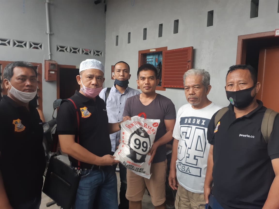 Respon Cepat Ketua Pewarta Dengar Warga Kemalangan Patut Diacungi Jempol