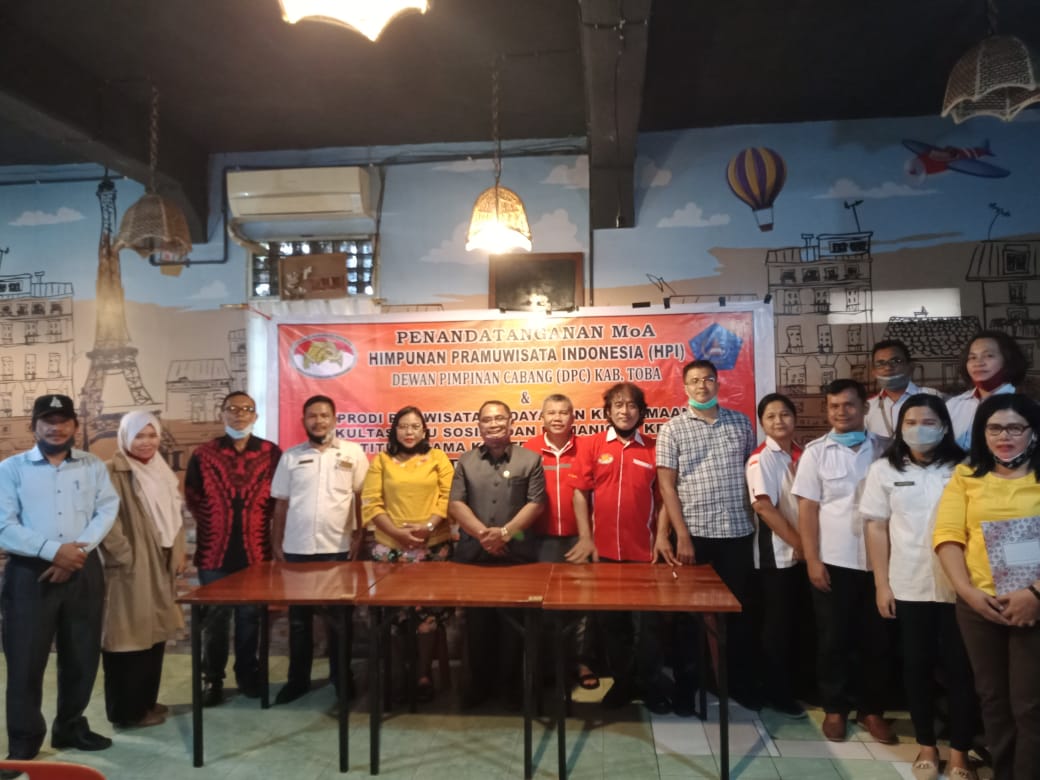 IAKN Taput dan HPI Toba Sepakati Kerjasama Bidang Pariwisata