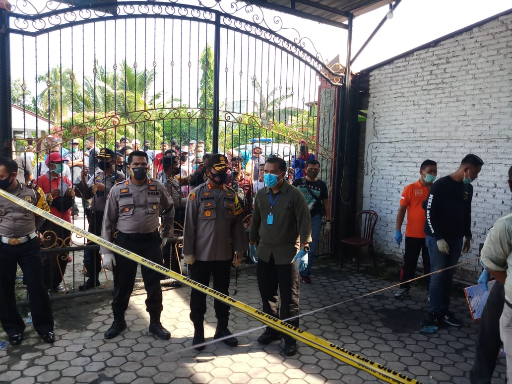 Polda Sumut Back Up Penyelidikan Kebakaran Rumah Tokoh Pemekaran Kabupaten Sergai